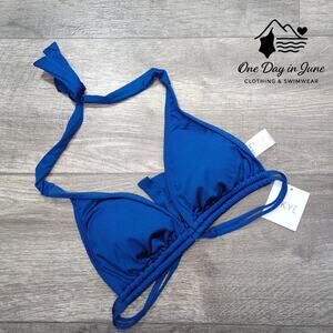 Women's Blue Bikini Top